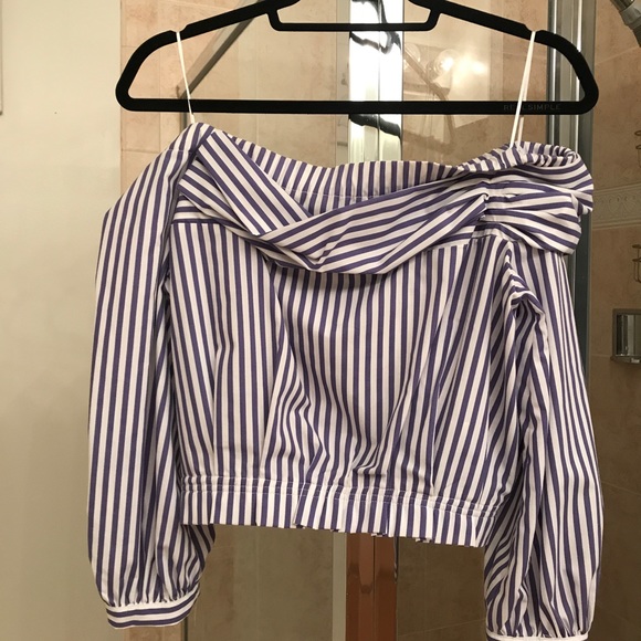 Zara Off-The-Shoulder Top - Picture 6 of 8